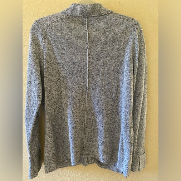 Brochu Walker Revolve Ansel Polo Pullover Linen Cotton Sweater - Picture 3 of 6